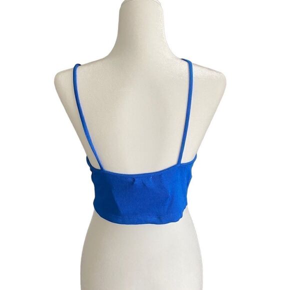 Bugzzi Tank Top Cropped Thin Straps SZ XS  NWT - Picture 2 of 10